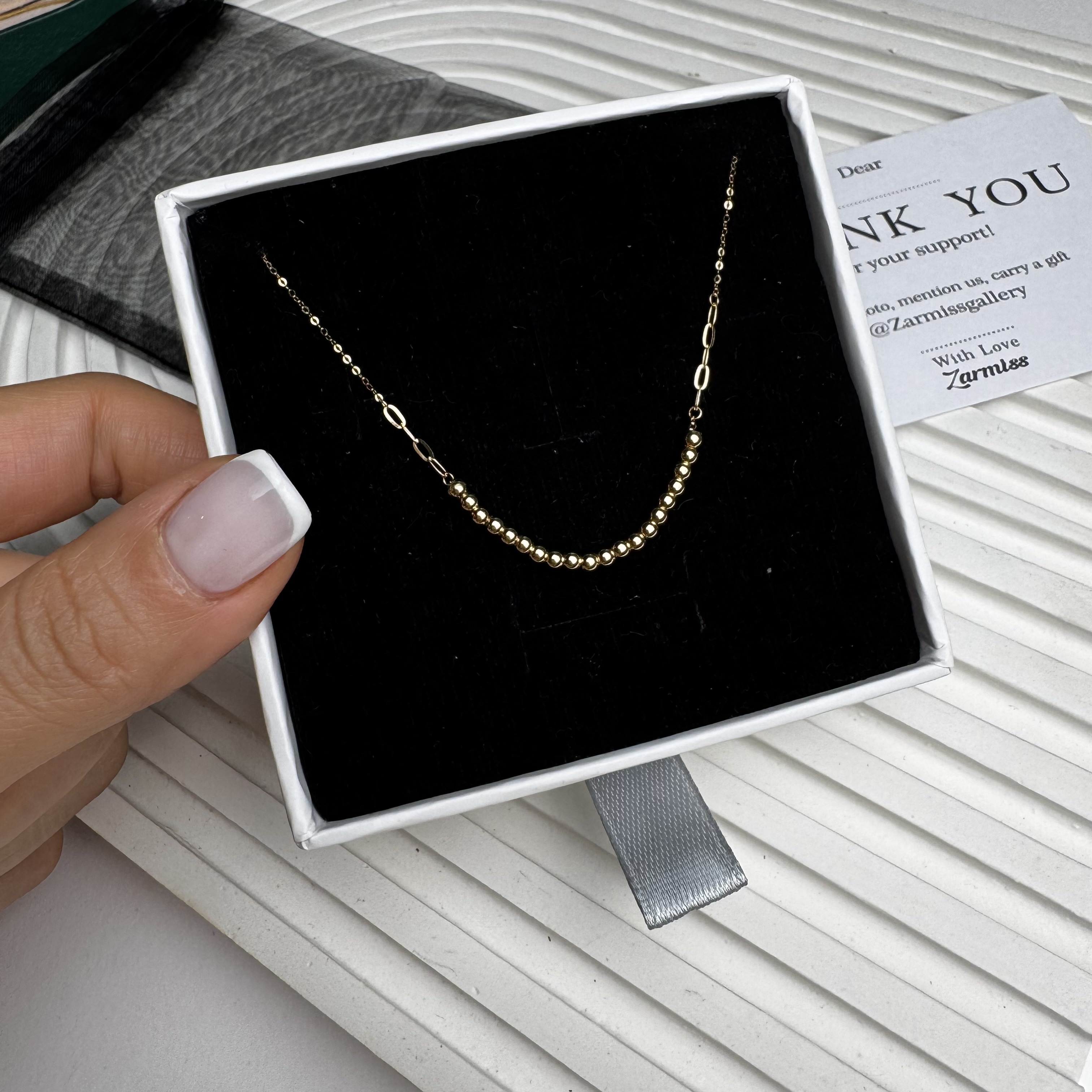 گردنبند لوکس گوی 0503