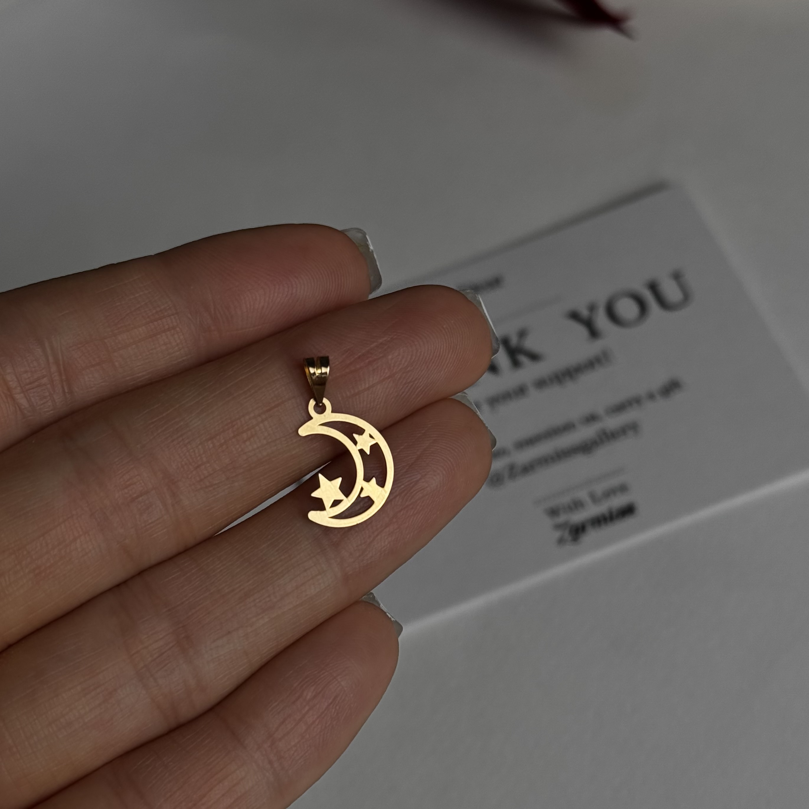 پلاک ماه ستاره0433